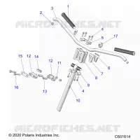 UPPER LENKEN &amp; HANDLEBAR ASM.
