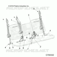 SITZ BELT AND MOUNTING