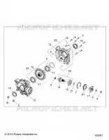 ANTRIEB, REAR GEARCASE INTERNALS