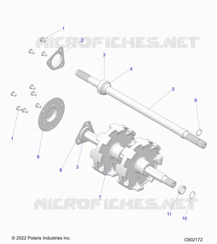 DRIVE TRAIN, JACKSHAFT AND ANTRIEBSWELLE