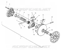 Antriebskupplung ASSEMBLY  440 XCR SP X951660 (4932833283C001)