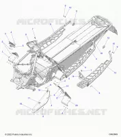 CHASSIS, CLUTCH GUARD, FOOTRESTS, AND RUNNINGBOARDS