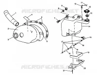 ÖLTANK / LUFTFILTERKASTEN  STARLITE 0943427 (4924992499030A)