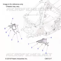 CHASSIS, TIE ROD BOOT ASM.