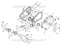 CLUTCH COVER (TRAIL BLAZER) TRAIL BLAZER W97BA25C (4940124012C006)