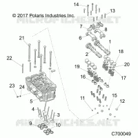 ZYLINDER HEAD AND VALVES