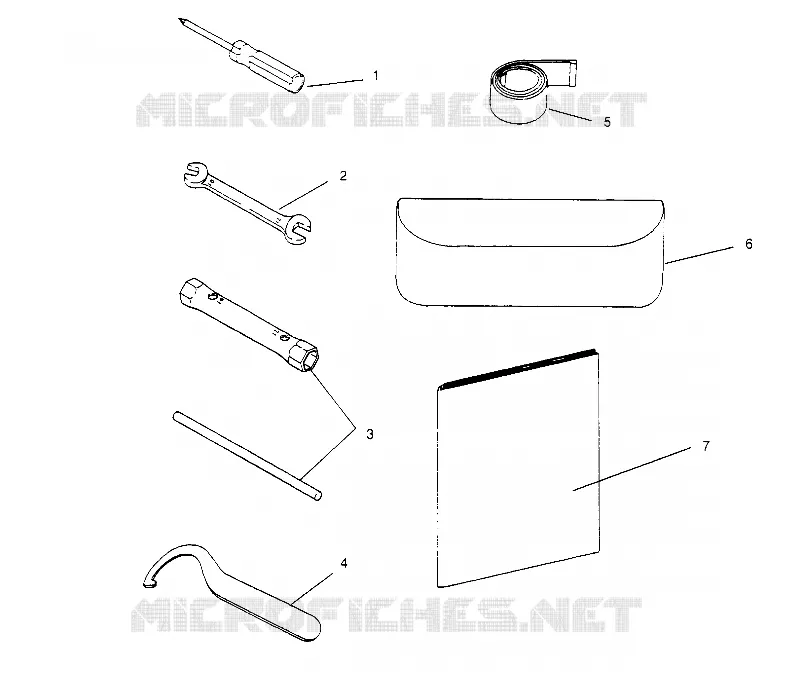 TOOL KIT  RXL 0956768 (4930783078C006)