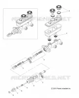 BREMSES, MASTER CYLINDER ASM.