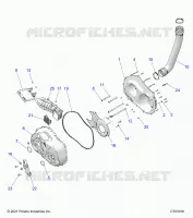 ANTRIEB, CLUTCH COVER AND DUCTING