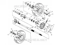 HECKANTRIEB ASSEMBLY Trail Boss W958527 (4930323032C002)