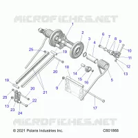 SUSPENSION, HINTER DREHMOMENTARM