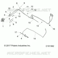 BRAKES, HINTERBREMSE LINES