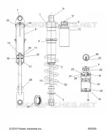SUSPENSION, FEDER TRACK, W/RES.