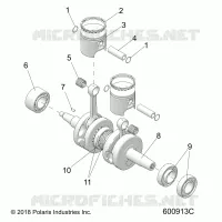ENGINE, PISTON &amp; CRANKSHAFT