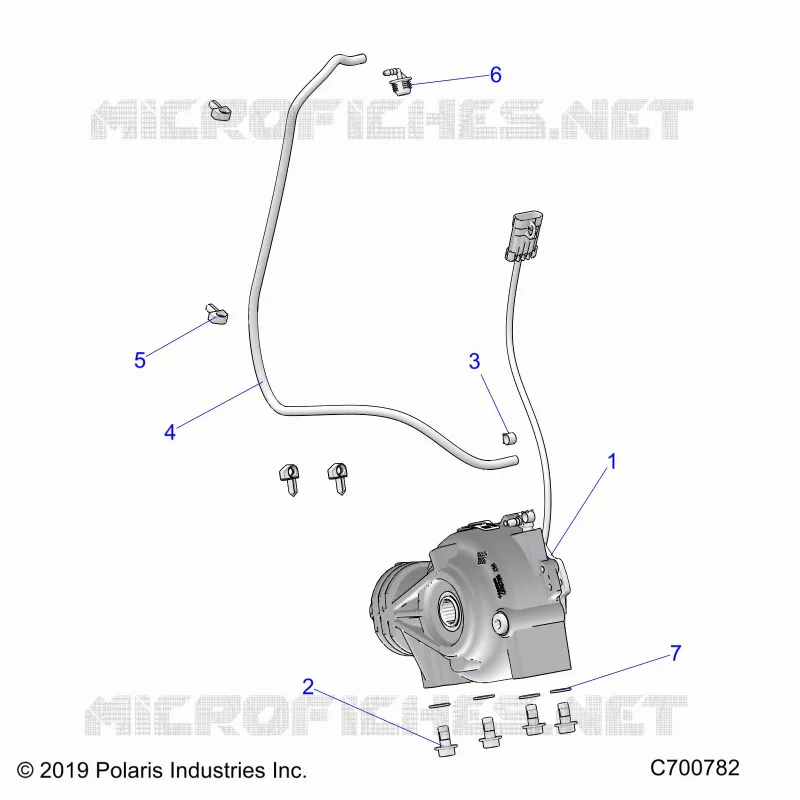 DRIVE TRAIN, FRONT GEARCASE MOUNTING