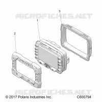 ELEKTRIC, MULTI FUNCTION GAUGE, NO GPS