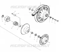 angetriebene Kupplungs ASSEMBLY