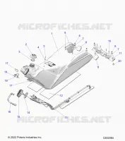 KRAFTSTOFFSYSTEM, FUEL TANK ASM.