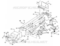 TUNNEL ASSEMBLY XLT 0940767, XLT SP 0940667   XLT SKS 0940567 (4925022502001A)