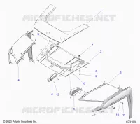 HAUBE AND FRONT FENDERS