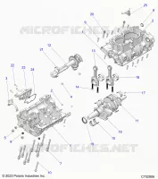 ENGINE, CRANKCASE, KURBELWELLE