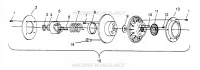 angetriebene Kupplungs 500 EFI 0963774 and EUROPEAN 500 EFI E963774 (4936183618C001)