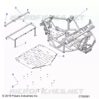 CHASSIS, MAIN RAHMEN