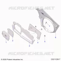 BODY, CLOSE OFF PANEL and ACCESS PANEL