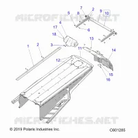 HECHSTOSSSTANGE, SNOWFLAP UND TAILIGHT COVER