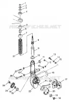 FRONT STREBE XPLORER 300 W97CC28C (4939813981B006)
