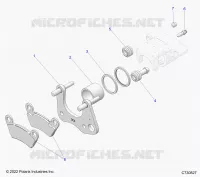 BRAKES, BREMSZANGE VORNE