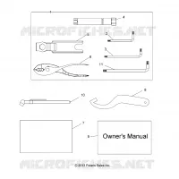 REFERENCES, TOOL KIT AND BEDIENUNGSANLEITUNG
