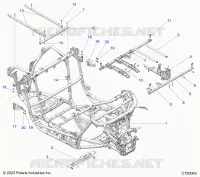 CHASSIS, MAIN RAHMEN