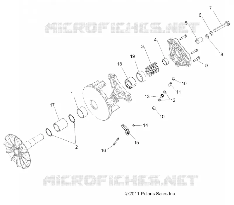 ANTRIEB, PRIMARY CLUTCH