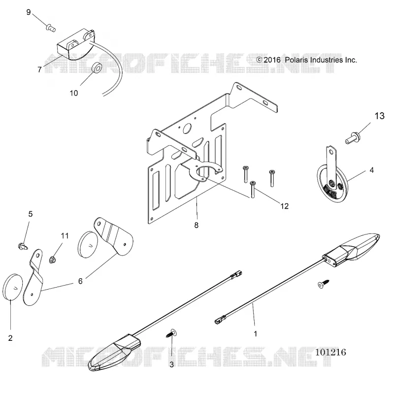 ELEKTRIC, TURN SIGNALS, HORN AND LICENSE PLATE LIGHT