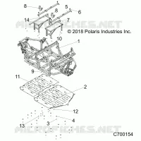CHASSIS, MAIN FRAME AND SKID PLATES