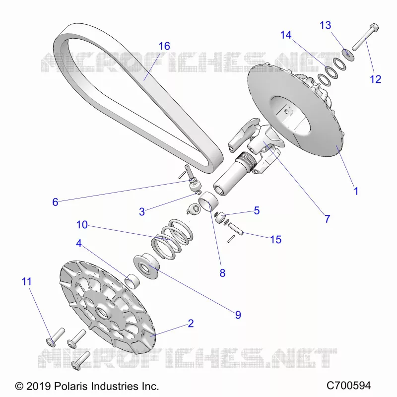 ANTRIEB, SECONDARY CLUTCH