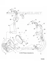 ANTRIEB, CLUTCH COVER AND DUCTING