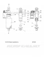 SUSPENSION, FRONT SHOCK TRACK (7045300)