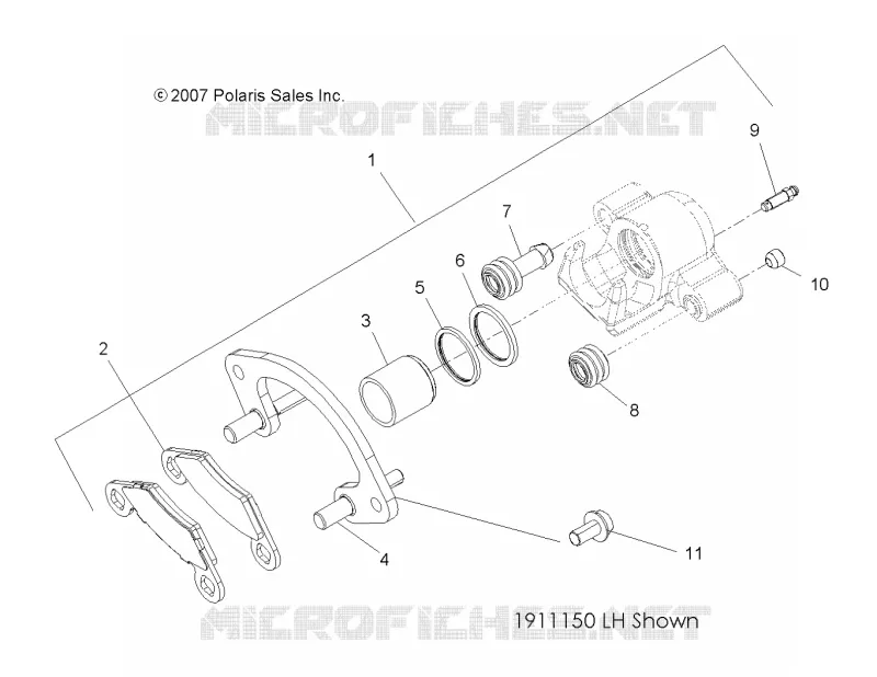 VORDERBREMSE CALIPER