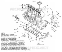 MOTORAUFHÄNGUNG SL 780 B964087 and Intl. SL 780 I964087 (4935523552B001)