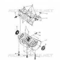 CRANKCASE 500 SPX (4922552255035A)
