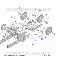 HINTERRADAUFHÃ„NGUNG, ARTICULATING