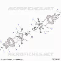 FRONT SUSPENSION HUB