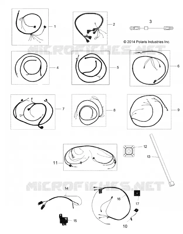 ELEKTRIC, WIRE HARNESSES 1