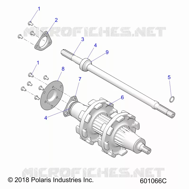 DRIVE TRAIN, JACKSHAFT AND ANTRIEBSWELLE