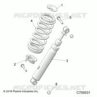FRONT SUSPENSION SHOCK MOUNTING