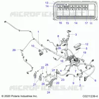 ELEKTRIC, MAIN WIRE HARNESS