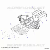 CHASSIS, MAIN RAHMEN