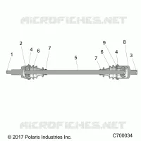 ANTRIEB, FRONT HALF SHAFT